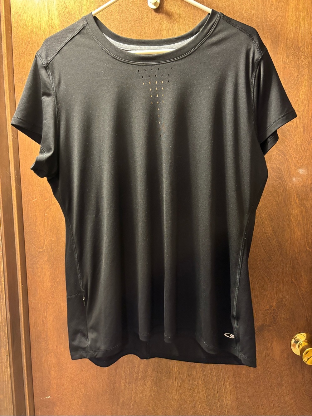 Champion Black Short Sleeve Performance Tee